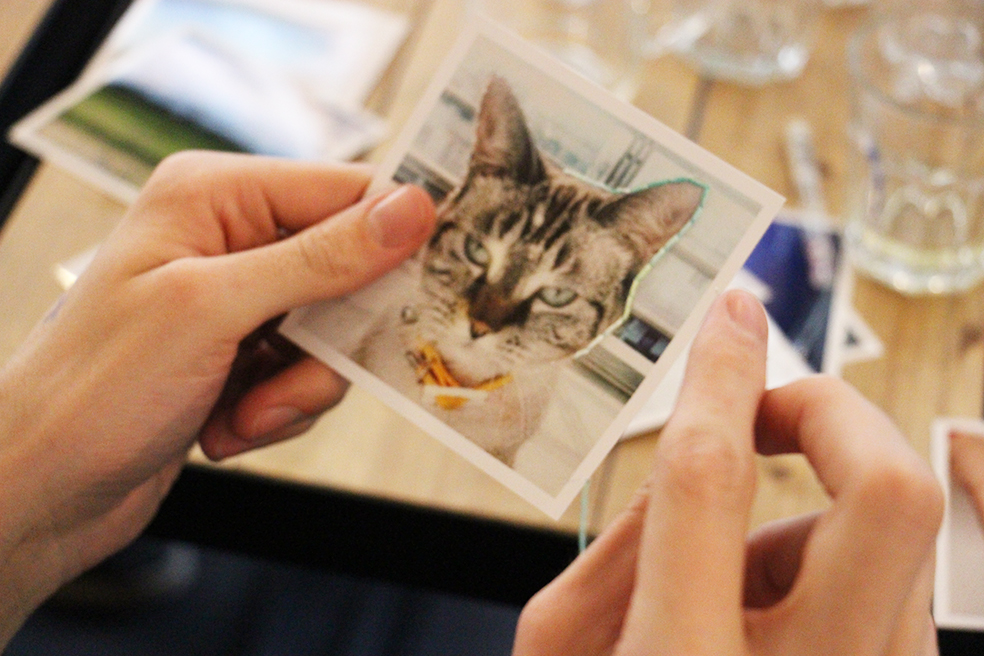 Broder une Photo : de la broderie sur photo