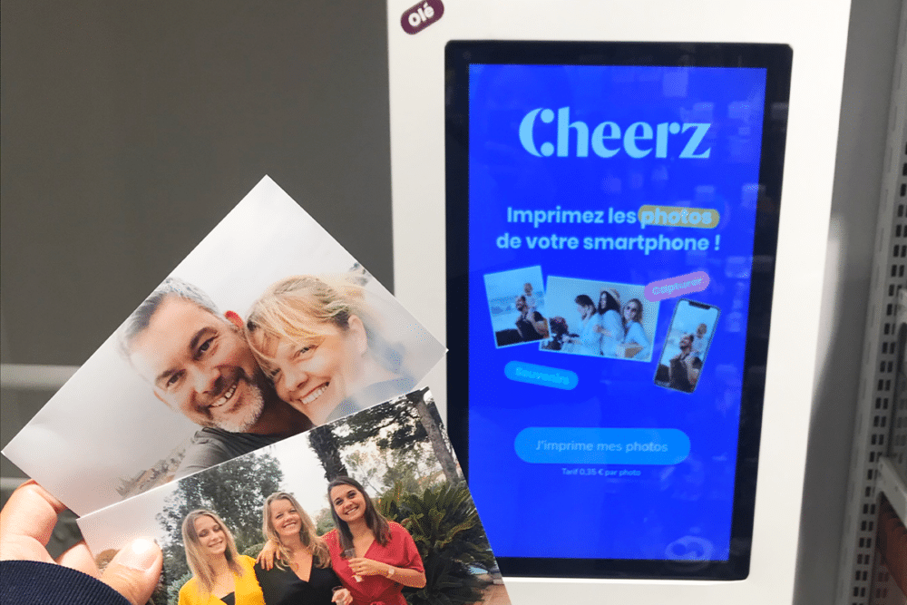 Bornes d'impression photo Cheerz x Monoprix - Royal Cheerz