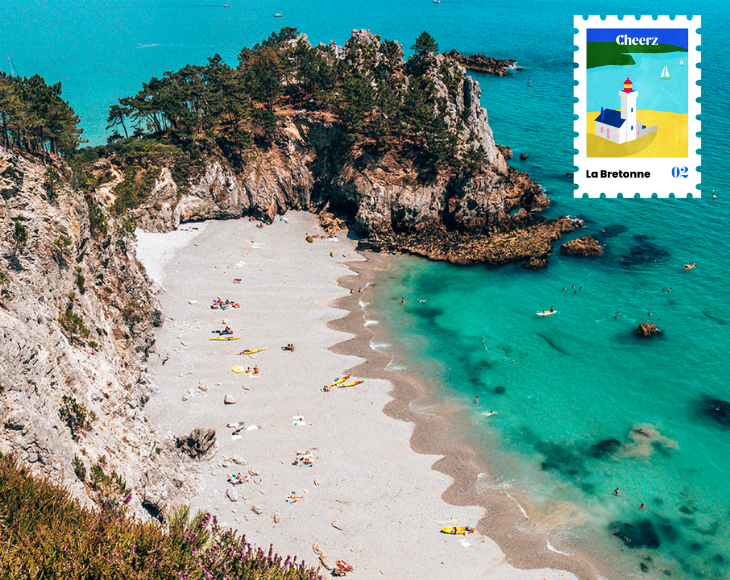 En Bretagne : l'une des 20 plus belles plages, au monde !