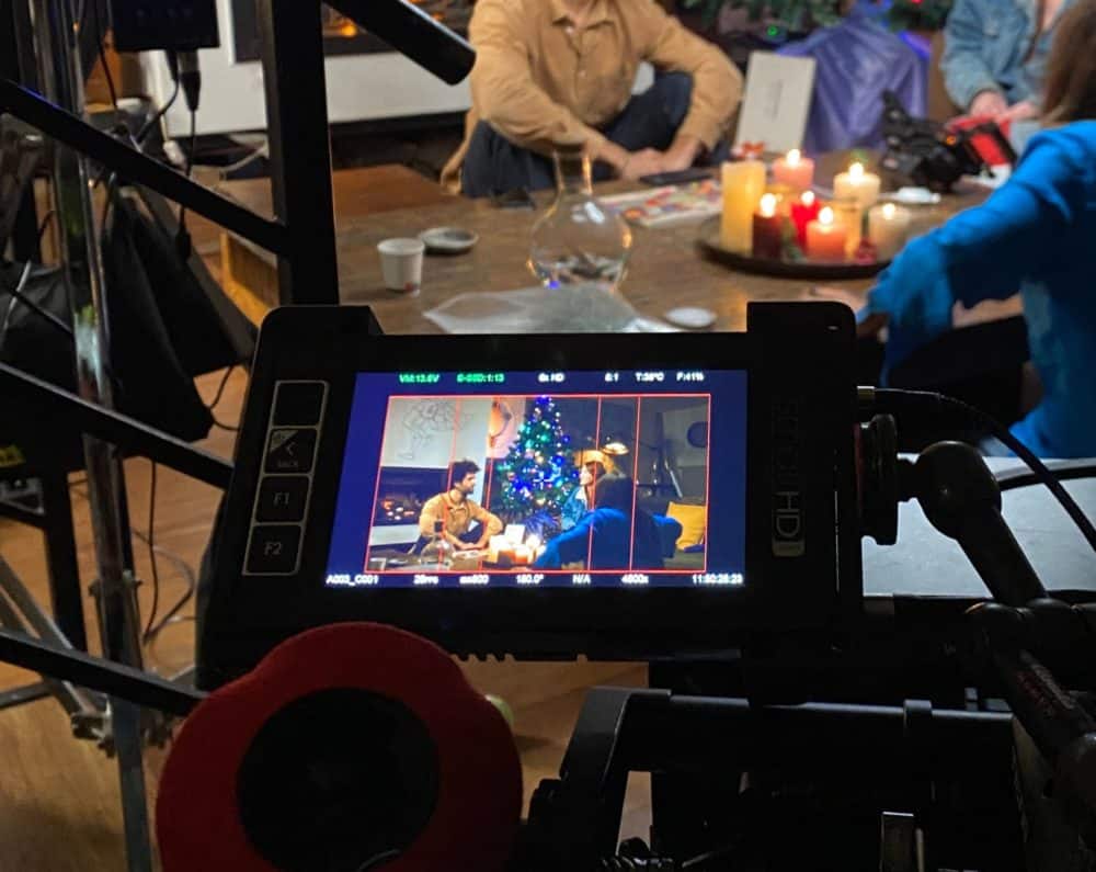 Tournage film de Noël