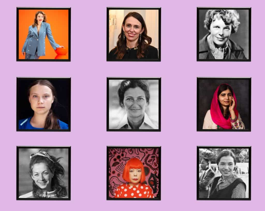 9 portraits de femmes inspirantes