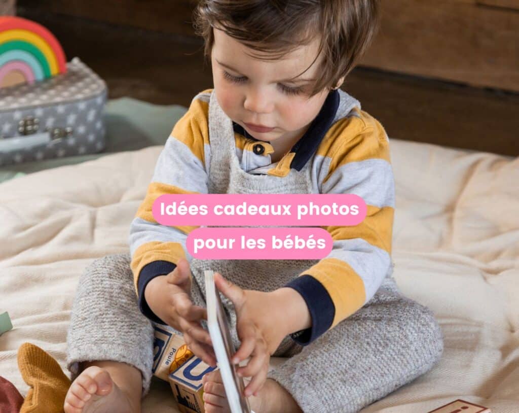 Nos meilleurs cadeaux photos pour les bébés