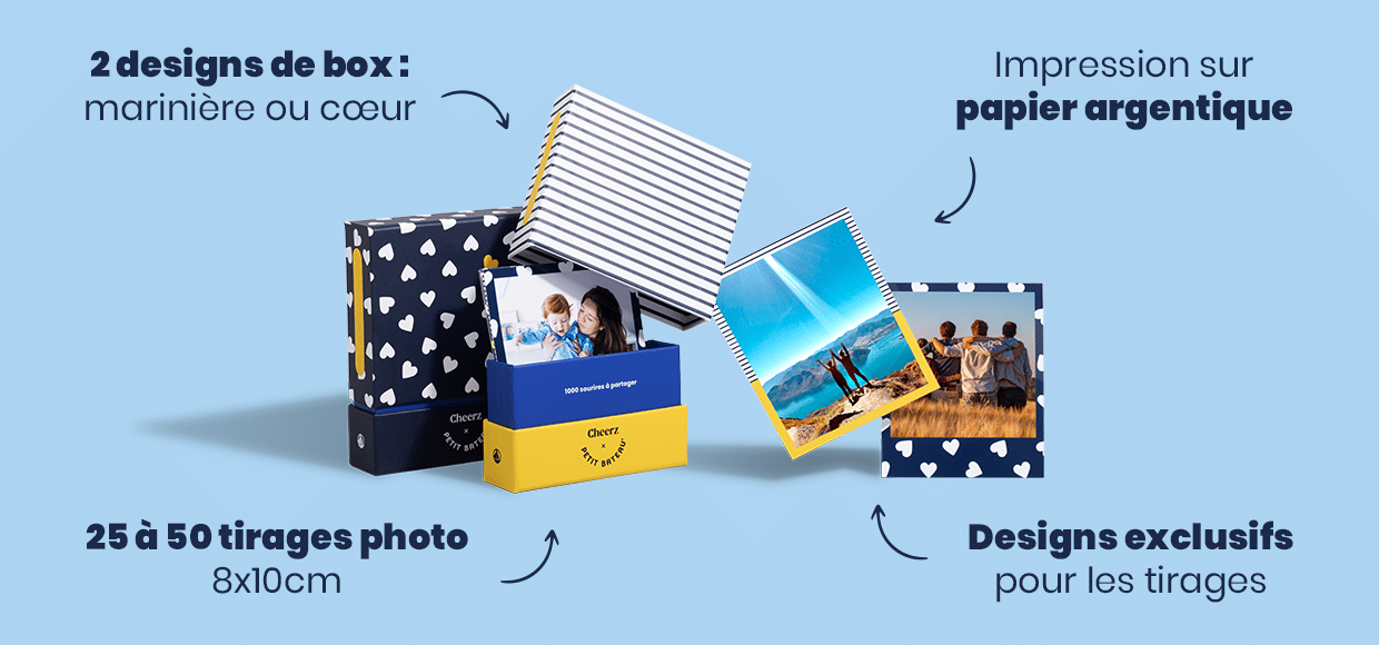 La Cheerz Box Rétro s'habille en Petit Bateau